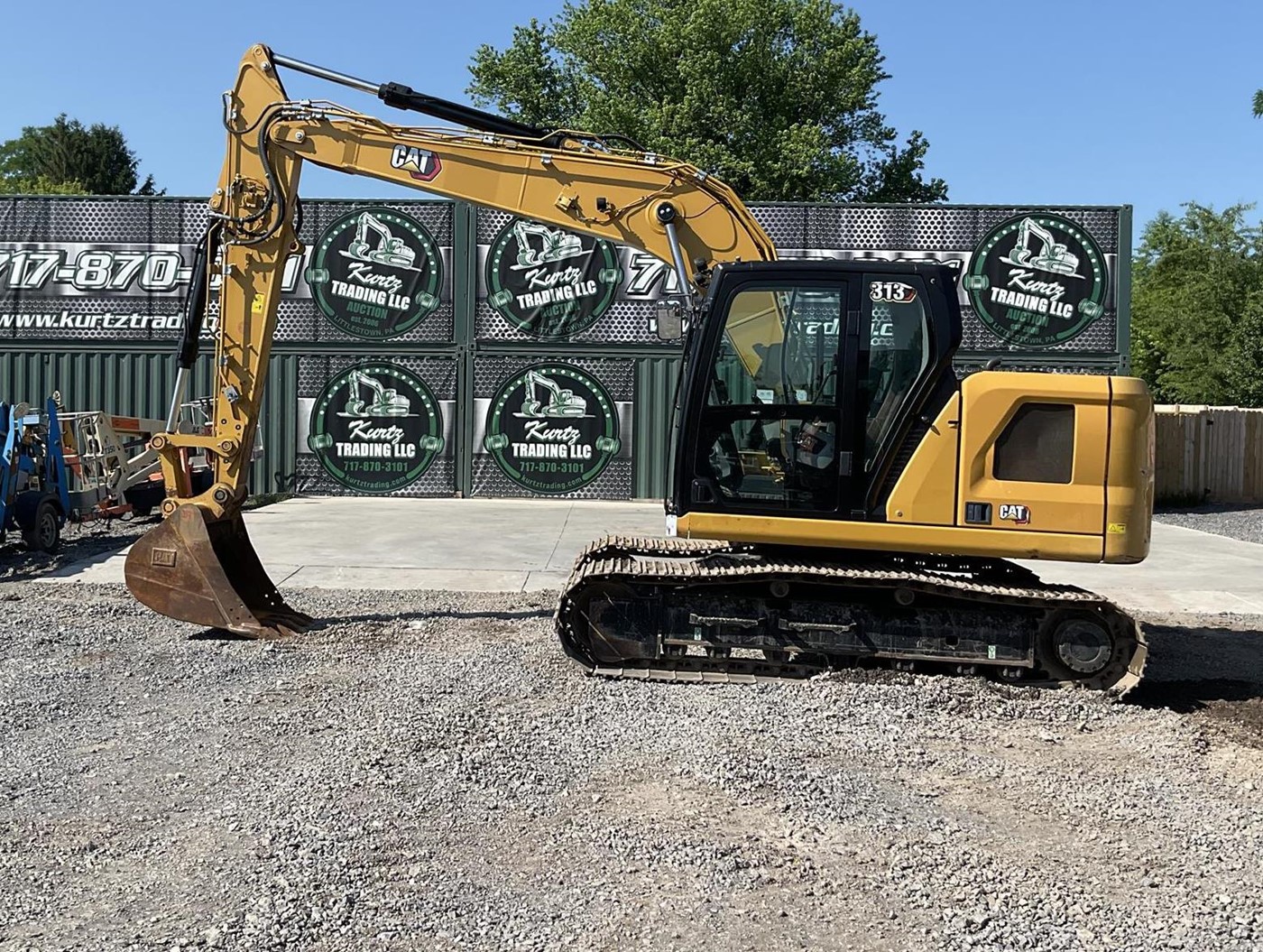 2022 Caterpillar 313 excavator