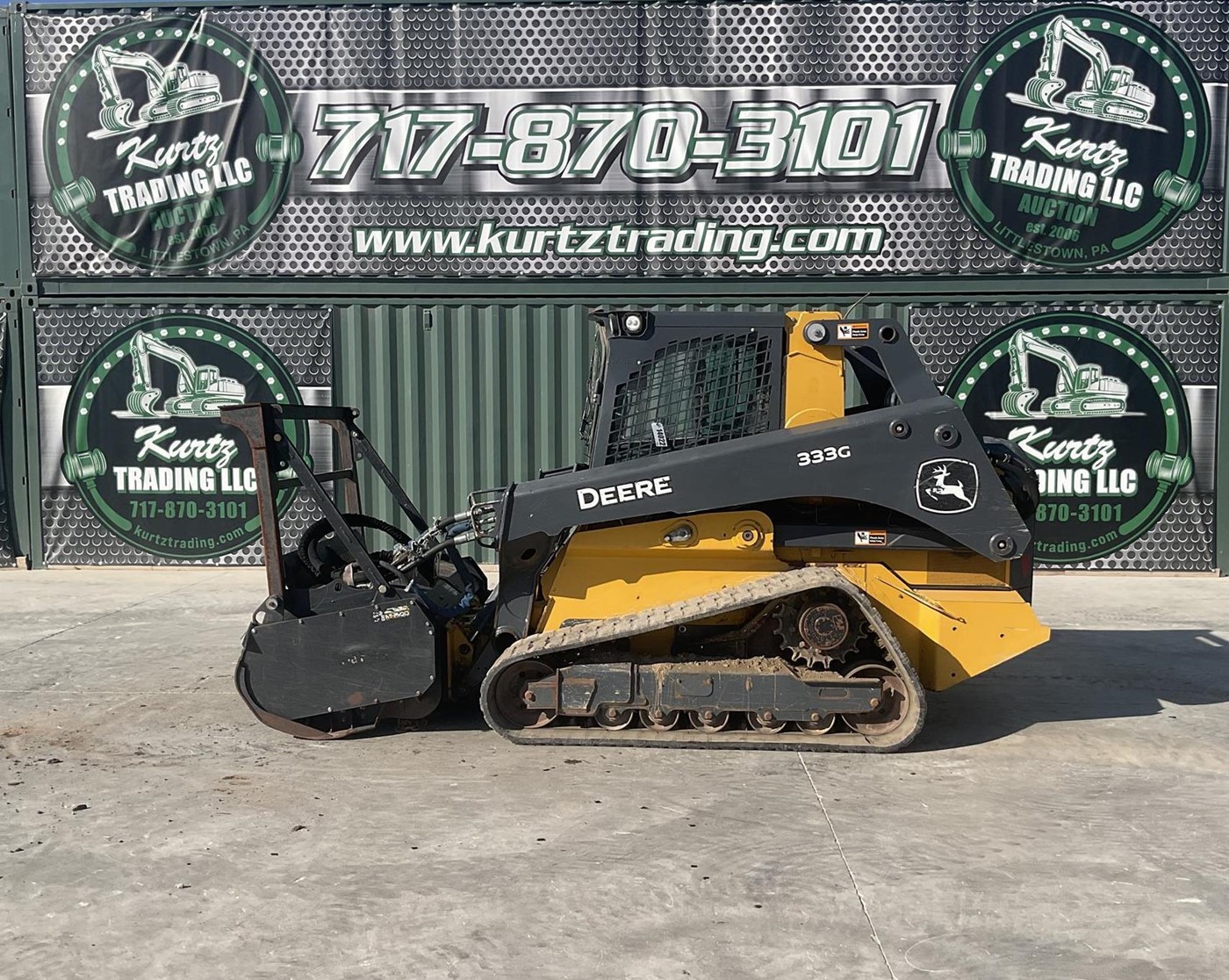 2021 John Deere 333G compact track loader