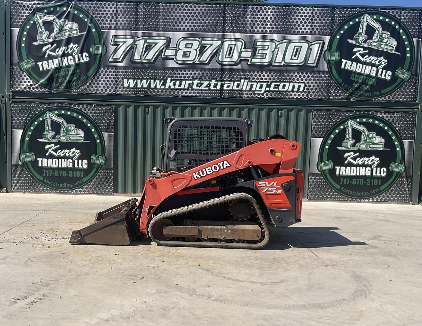 2020 Kubota SVL75-2 compact track loader